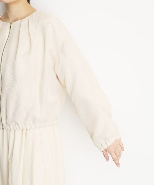 THE SHOP TK / ザ ショップ ティーケー レザーブルゾン・ジャケット | パナマメッシュブルゾン【洗える】 | 詳細12