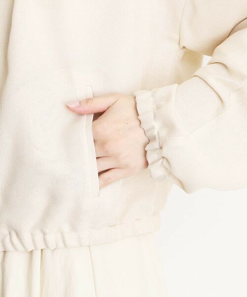 THE SHOP TK / ザ ショップ ティーケー レザーブルゾン・ジャケット | パナマメッシュブルゾン【洗える】 | 詳細13