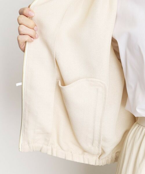 THE SHOP TK / ザ ショップ ティーケー レザーブルゾン・ジャケット | パナマメッシュブルゾン【洗える】 | 詳細15