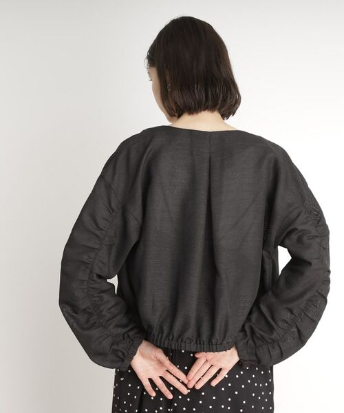 THE SHOP TK / ザ ショップ ティーケー レザーブルゾン・ジャケット | パナマメッシュブルゾン【洗える】 | 詳細5