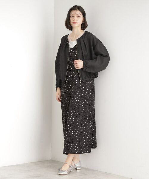 THE SHOP TK / ザ ショップ ティーケー レザーブルゾン・ジャケット | パナマメッシュブルゾン【洗える】 | 詳細6