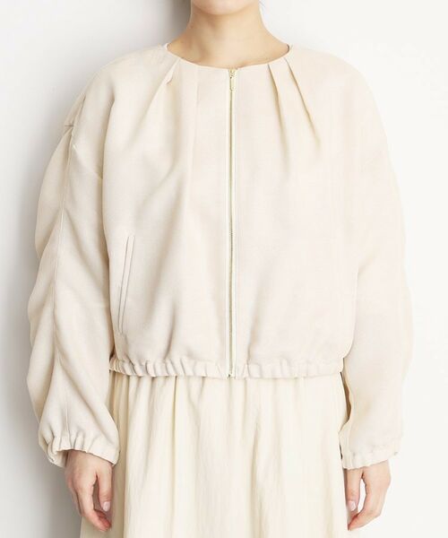 THE SHOP TK / ザ ショップ ティーケー レザーブルゾン・ジャケット | パナマメッシュブルゾン【洗える】 | 詳細8