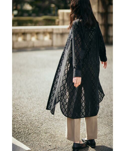 THE SHOP TK / ザ ショップ ティーケー ロング・マキシ丈ワンピース | レースシャツワンピース | 詳細1