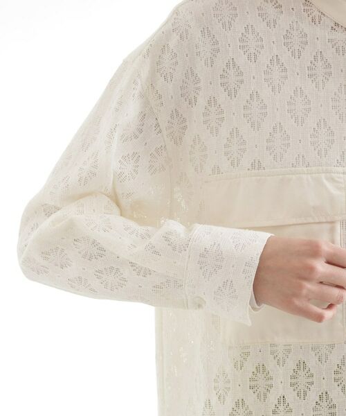 THE SHOP TK / ザ ショップ ティーケー ロング・マキシ丈ワンピース | レースシャツワンピース | 詳細11