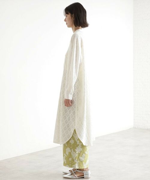 THE SHOP TK / ザ ショップ ティーケー ロング・マキシ丈ワンピース | レースシャツワンピース | 詳細8