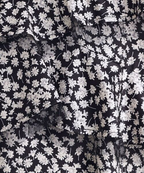 THE SHOP TK / ザ ショップ ティーケー ロング・マキシ丈ワンピース | 小花柄フリルキャミワンピース【洗える】 | 詳細11