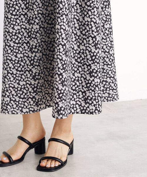 THE SHOP TK / ザ ショップ ティーケー ロング・マキシ丈ワンピース | 小花柄フリルキャミワンピース【洗える】 | 詳細19