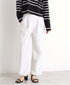 THE SHOP TK / ザ ショップ ティーケー パンツ | スウェットワイドパンツ【洗える】