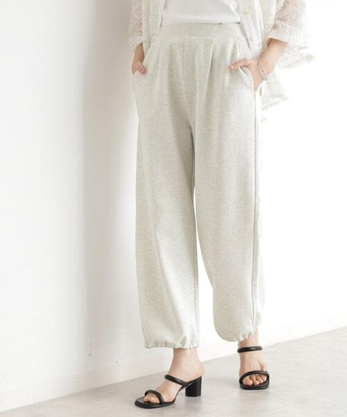 THE SHOP TK / ザ ショップ ティーケー パンツ | スウェットワイドパンツ【洗える】 | 詳細2