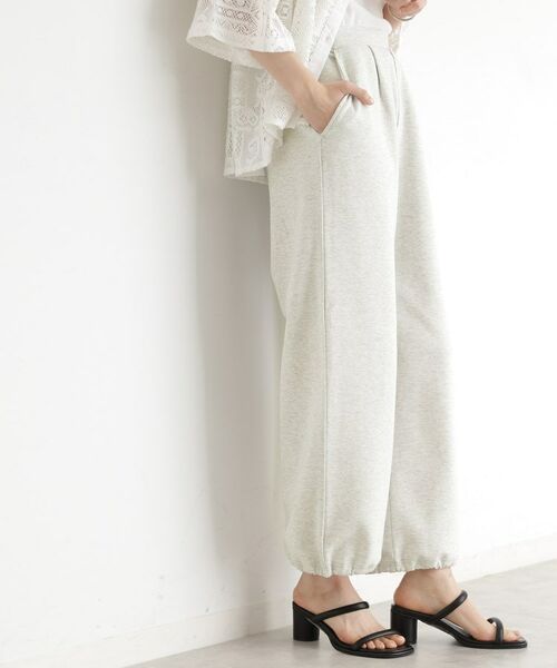 THE SHOP TK / ザ ショップ ティーケー パンツ | スウェットワイドパンツ【洗える】 | 詳細3