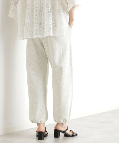 THE SHOP TK / ザ ショップ ティーケー パンツ | スウェットワイドパンツ【洗える】 | 詳細4