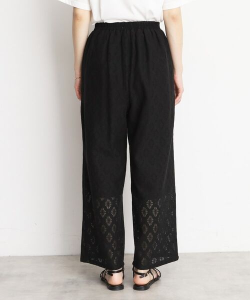 THE SHOP TK / ザ ショップ ティーケー パンツ | レースワイドパンツ【洗濯機OK】 | 詳細12