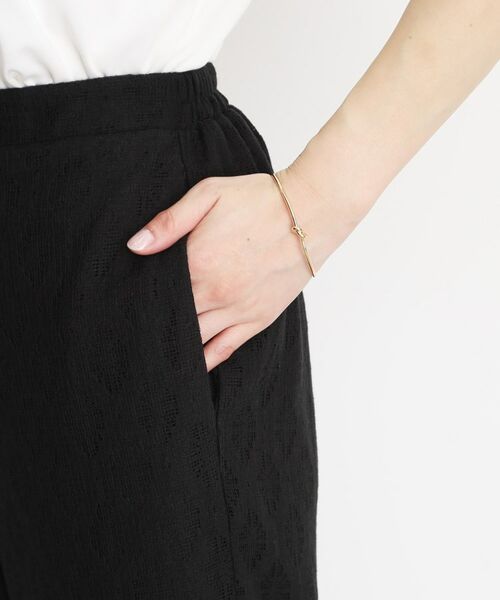 THE SHOP TK / ザ ショップ ティーケー パンツ | レースワイドパンツ【洗濯機OK】 | 詳細15