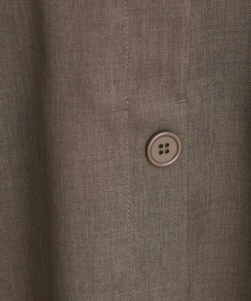 THE SHOP TK / ザ ショップ ティーケー ロング・マキシ丈スカート | フラップベルト付きスカート【洗える】 | 詳細12