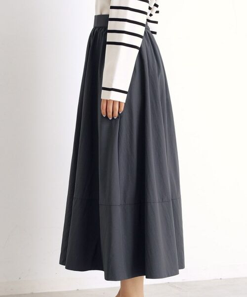 THE SHOP TK / ザ ショップ ティーケー ロング・マキシ丈スカート | フレアスカート【洗える】 | 詳細10