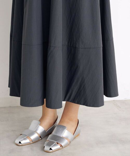 THE SHOP TK / ザ ショップ ティーケー ロング・マキシ丈スカート | フレアスカート【洗える】 | 詳細14