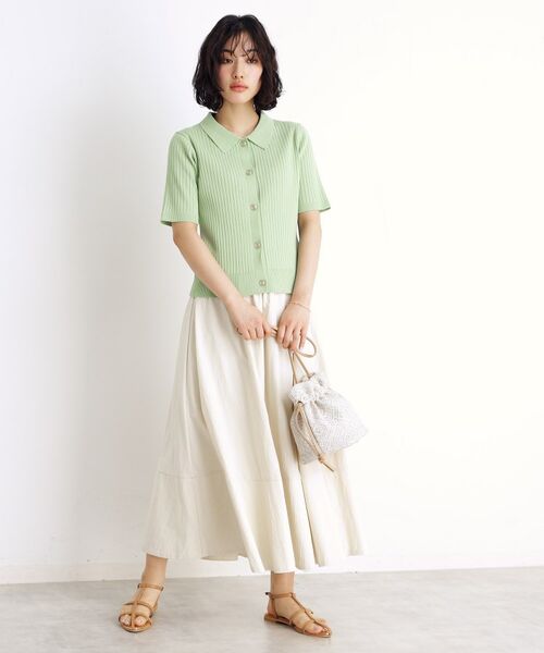 THE SHOP TK / ザ ショップ ティーケー ロング・マキシ丈スカート | フレアスカート【洗える】 | 詳細3