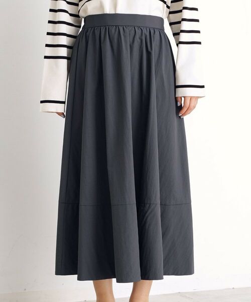 THE SHOP TK / ザ ショップ ティーケー ロング・マキシ丈スカート | フレアスカート【洗える】 | 詳細9