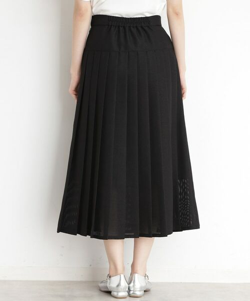 THE SHOP TK / ザ ショップ ティーケー ロング・マキシ丈スカート | パナマメッシュスカート | 詳細12