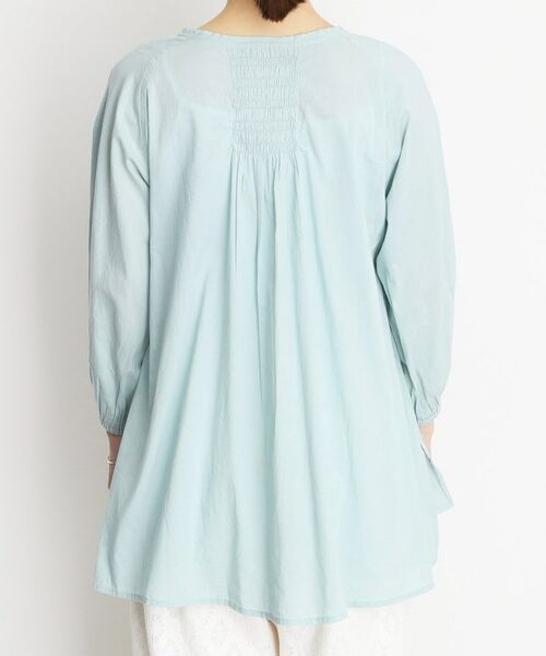 THE SHOP TK / ザ ショップ ティーケー シャツ・ブラウス | コットンシャーリングブラウス【洗える】 | 詳細15