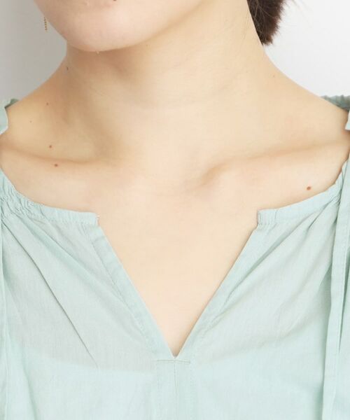 THE SHOP TK / ザ ショップ ティーケー シャツ・ブラウス | コットンシャーリングブラウス【洗える】 | 詳細16