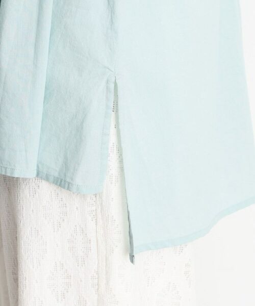 THE SHOP TK / ザ ショップ ティーケー シャツ・ブラウス | コットンシャーリングブラウス【洗える】 | 詳細19