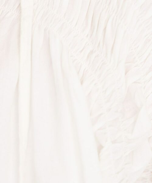 THE SHOP TK / ザ ショップ ティーケー シャツ・ブラウス | コットンシャーリングブラウス【洗える】 | 詳細4