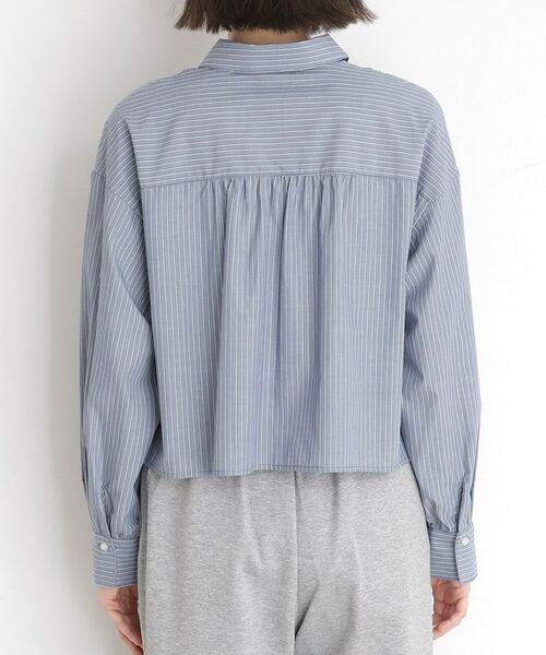 THE SHOP TK / ザ ショップ ティーケー シャツ・ブラウス | リボンギャザーシャツ【洗濯機OK】 | 詳細11