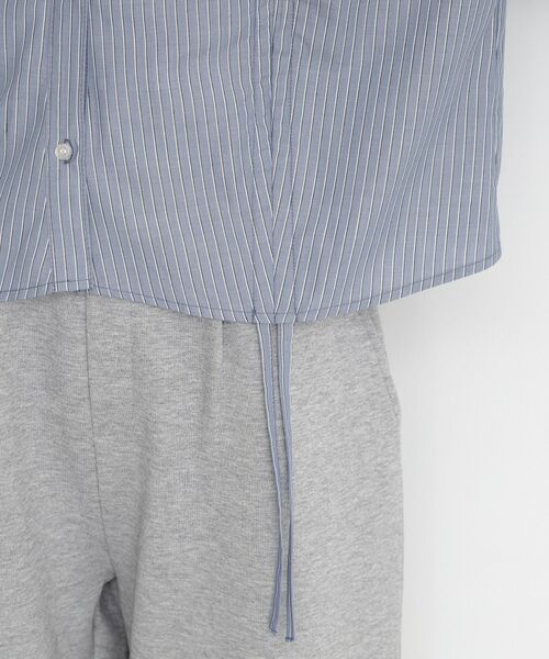 THE SHOP TK / ザ ショップ ティーケー シャツ・ブラウス | リボンギャザーシャツ【洗濯機OK】 | 詳細16