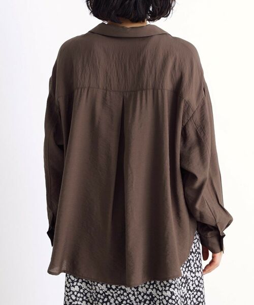 THE SHOP TK / ザ ショップ ティーケー シャツ・ブラウス | テーラードカラーシャツ【洗える】 | 詳細11