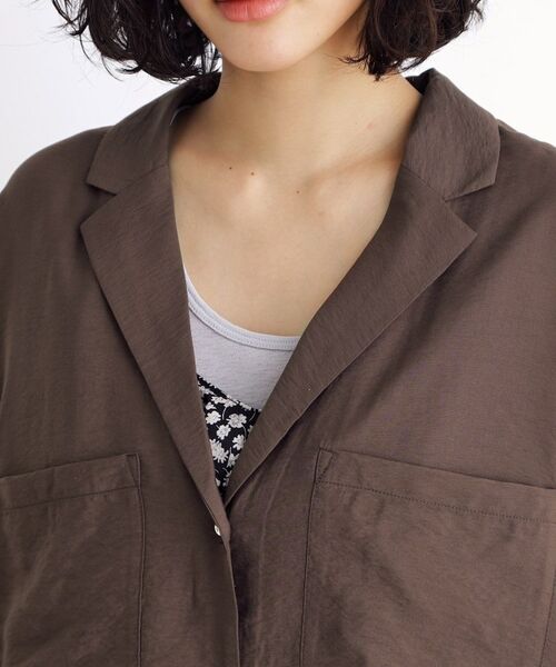 THE SHOP TK / ザ ショップ ティーケー シャツ・ブラウス | テーラードカラーシャツ【洗える】 | 詳細12