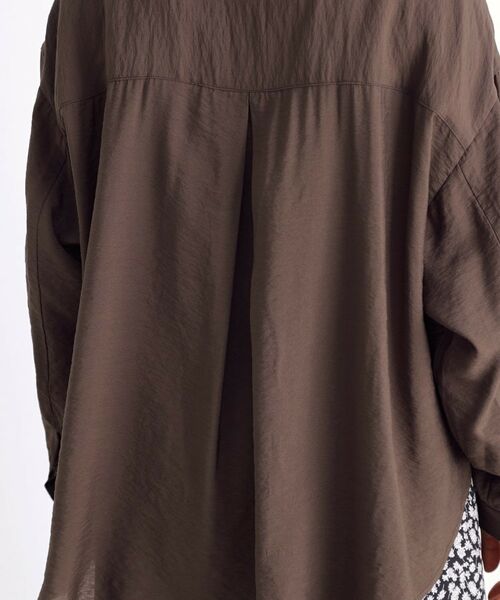 THE SHOP TK / ザ ショップ ティーケー シャツ・ブラウス | テーラードカラーシャツ【洗える】 | 詳細13