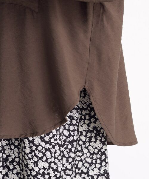 THE SHOP TK / ザ ショップ ティーケー シャツ・ブラウス | テーラードカラーシャツ【洗える】 | 詳細17