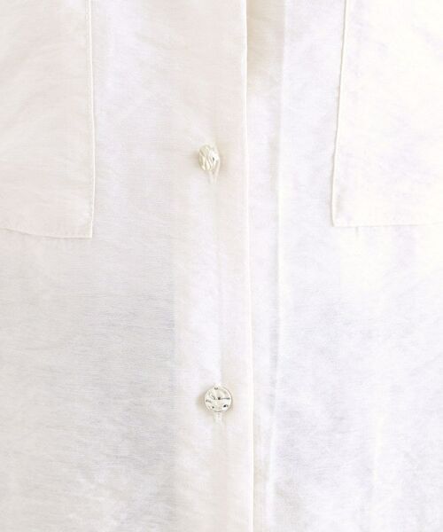 THE SHOP TK / ザ ショップ ティーケー シャツ・ブラウス | テーラードカラーシャツ【洗える】 | 詳細4
