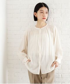 THE SHOP TK / ザ ショップ ティーケー シャツ・ブラウス | 【通勤/セレモニー】ヴィンテージサテンブラウス/洗える