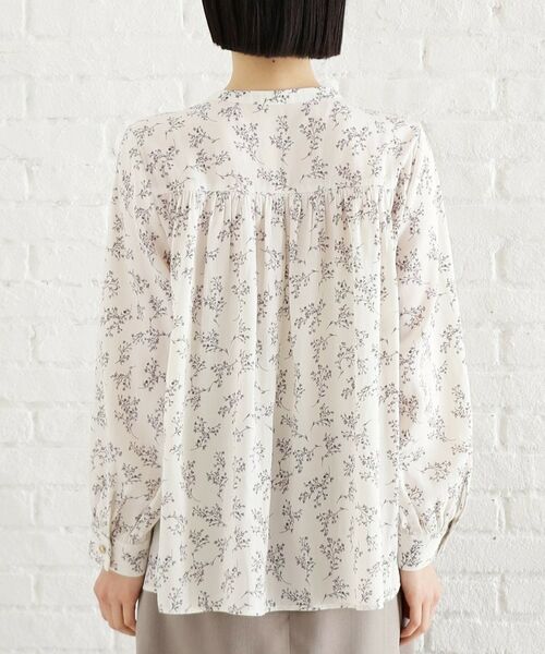 THE SHOP TK / ザ ショップ ティーケー シャツ・ブラウス | 【通勤/セレモニー】ヴィンテージサテンブラウス/洗える | 詳細14