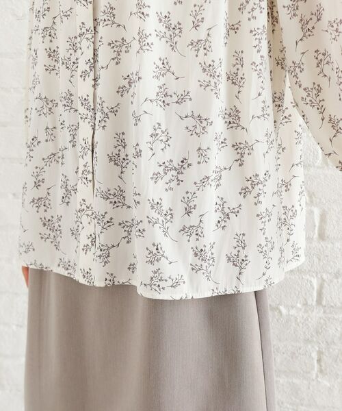 THE SHOP TK / ザ ショップ ティーケー シャツ・ブラウス | 【通勤/セレモニー】ヴィンテージサテンブラウス/洗える | 詳細18