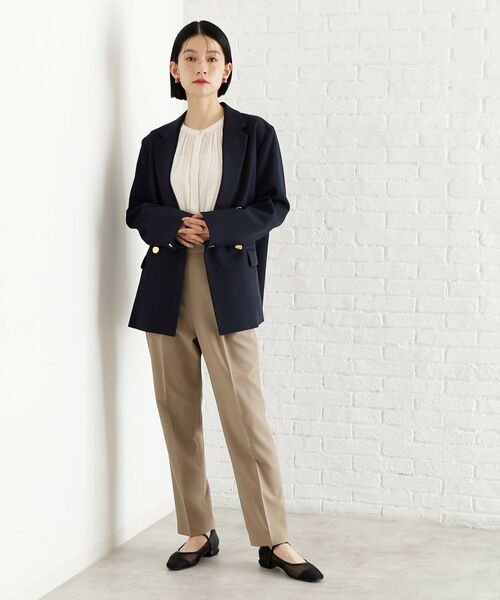 THE SHOP TK / ザ ショップ ティーケー シャツ・ブラウス | 【通勤/セレモニー】ヴィンテージサテンブラウス/洗える | 詳細3