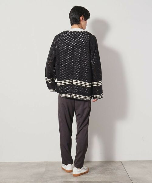 THE SHOP TK / ザ ショップ ティーケー カーディガン・ボレロ | クロシェ編み風ニットカーディガン | 詳細10