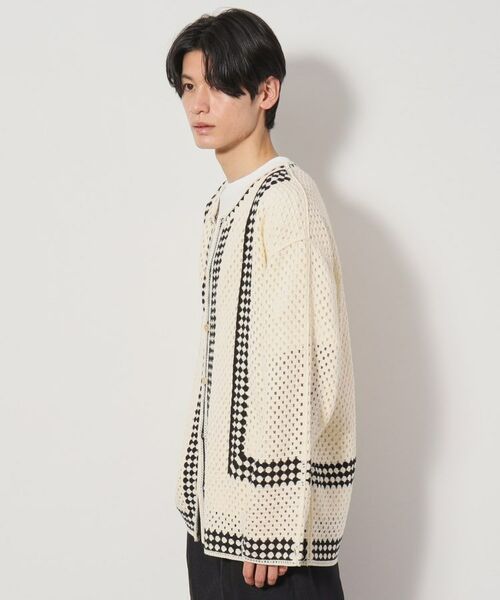 THE SHOP TK / ザ ショップ ティーケー カーディガン・ボレロ | クロシェ編み風ニットカーディガン | 詳細6