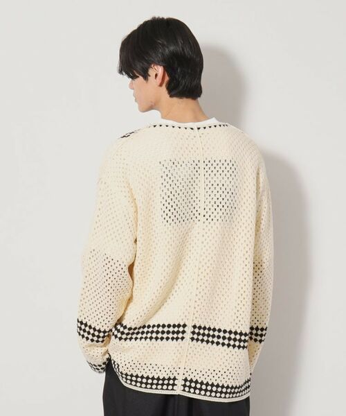 THE SHOP TK / ザ ショップ ティーケー カーディガン・ボレロ | クロシェ編み風ニットカーディガン | 詳細7