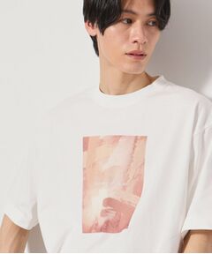 THE SHOP TK / ザ ショップ ティーケー カットソー | 【Begin6月号掲載】オーガニックコットンプリント半袖Tシャツ