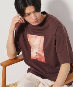 THE SHOP TK / ザ ショップ ティーケー カットソー | 【Begin6月号掲載】オーガニックコットンプリント半袖Tシャツ