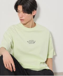 THE SHOP TK / ザ ショップ ティーケー カットソー | 【Begin6月号掲載】オーガニックコットンプリント半袖Tシャツ