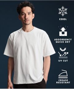 THE SHOP TK / ザ ショップ ティーケー カットソー | PERFECTEE/パーフェクティー　【接触冷感/吸水速乾/UVカット/防シワ】