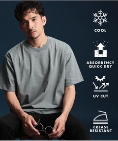THE SHOP TK / ザ ショップ ティーケー カットソー | PERFECTEE/パーフェクティー　【接触冷感/吸水速乾/UVカット/防シワ】
