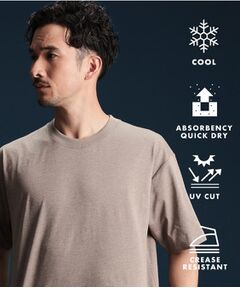 THE SHOP TK / ザ ショップ ティーケー カットソー | PERFECTEE/パーフェクティー　【接触冷感/吸水速乾/UVカット/防シワ】