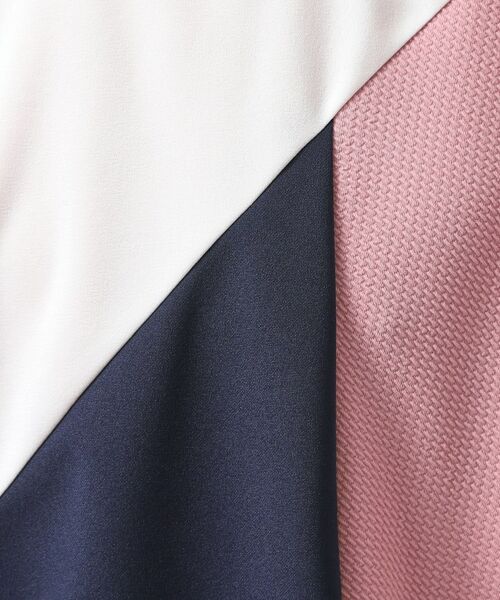 THE SHOP TK / ザ ショップ ティーケー カットソー | アムンゼン異素材切替半袖Tシャツ | 詳細20