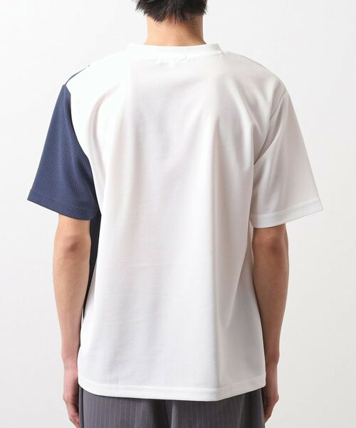 THE SHOP TK / ザ ショップ ティーケー カットソー | アムンゼン異素材切替半袖Tシャツ | 詳細23