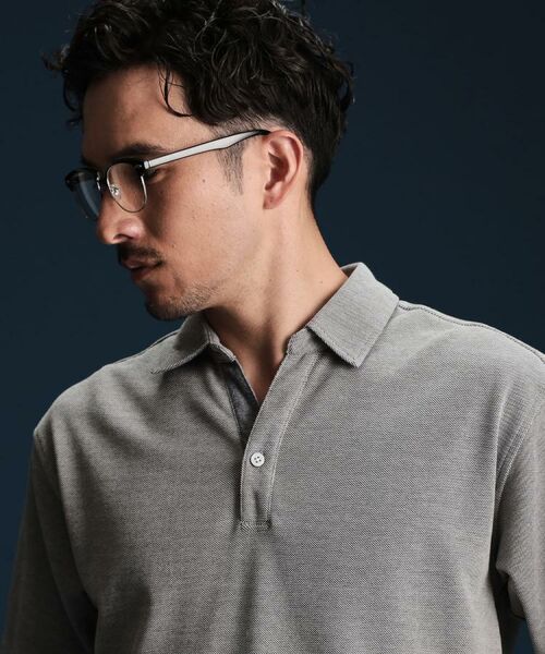 THE SHOP TK / ザ ショップ ティーケー ポロシャツ | シャンブレーカノコスキッパーポロシャツ | 詳細1
